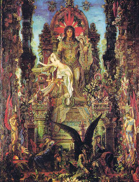 Gustave Moreau Jupiter und Semele china oil painting image